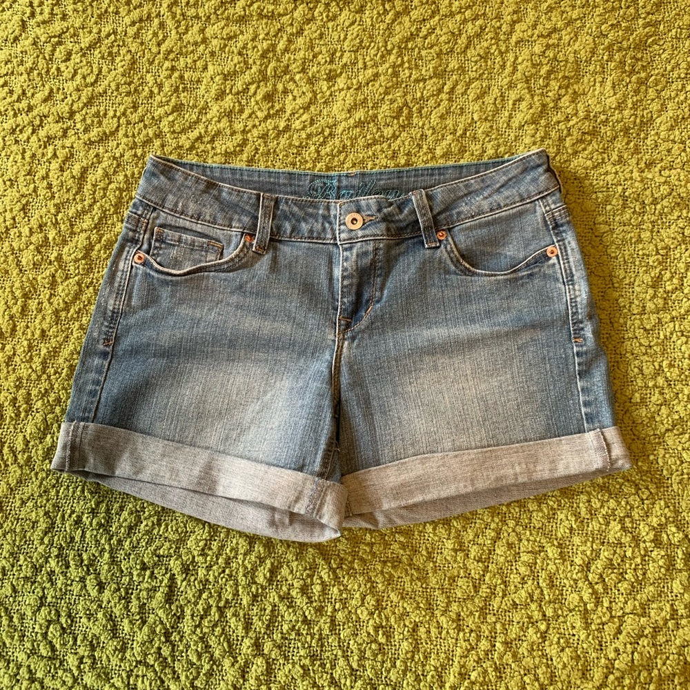 Delia*s Bailey Cuffed Denim Shorts